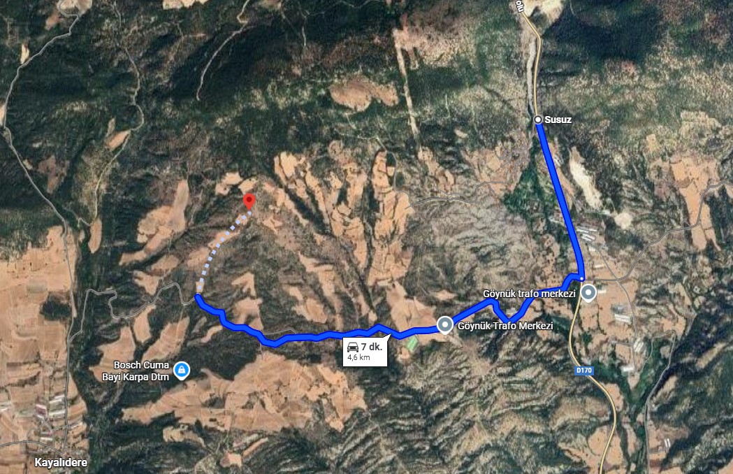 BOLU GÖYNÜK KAYALIDERE 4.356 M² TARLAMIZ SATILIK. - BOLU GÖYNÜK fotoğraf 3